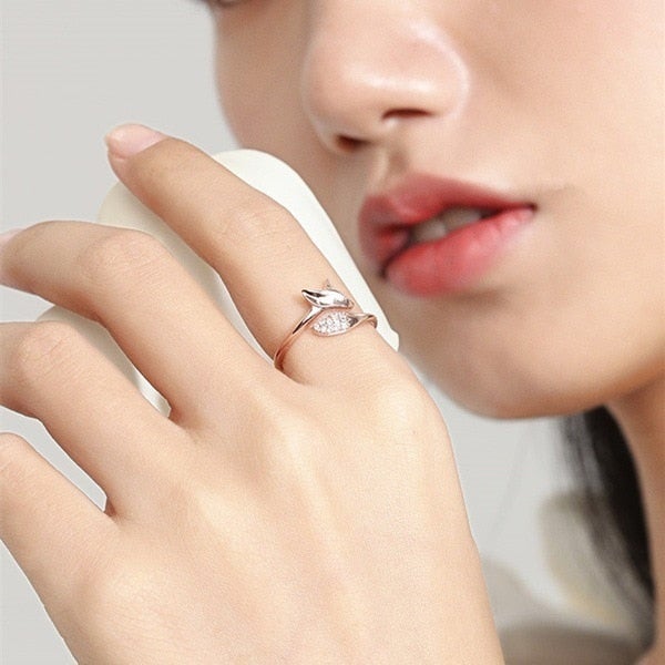 Anello Rosa Argento Silver Fox