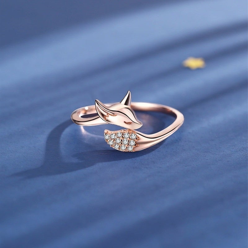 Anello Rosa Argento Silver Fox
