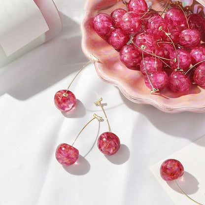 Orecchini "Pink Cherry