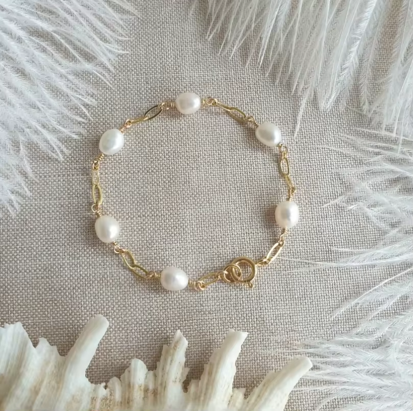 Bracciali Vintage Barocco con Perle