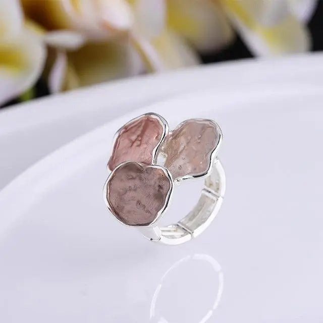 Anello di smalto rotondo classico