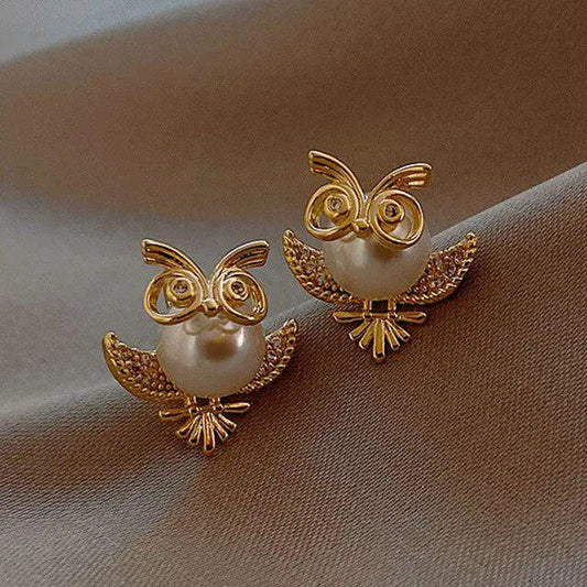 Orecchini di Gafas di Lusso con Gatto in Oro