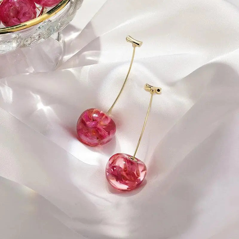 Orecchini di Lusso Pink Cherry