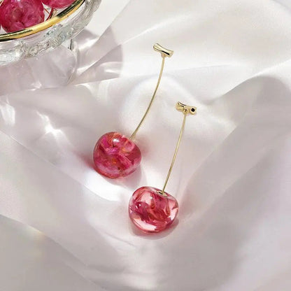 Orecchini di Lusso Pink Cherry