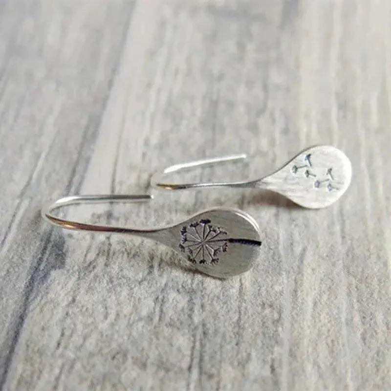 Orecchini in Argento Sterling 925 Dente di Leone