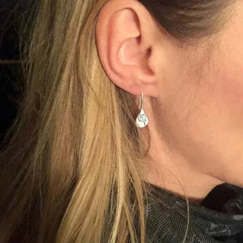 Orecchini in Argento Sterling 925 Dente di Leone