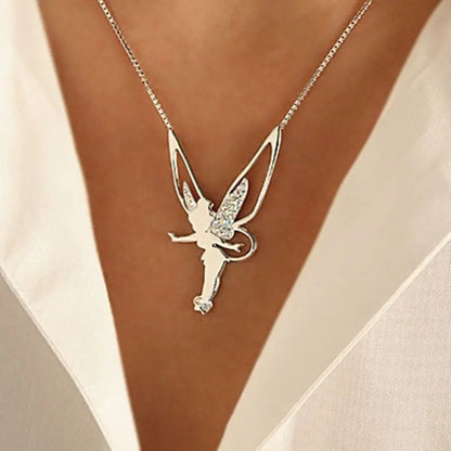 Collana da fata in oro e argento