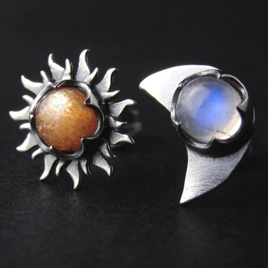 Orecchini 'Sole e Luna'