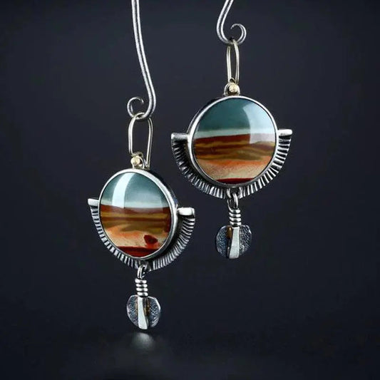 Orecchini in stile etnico creativo