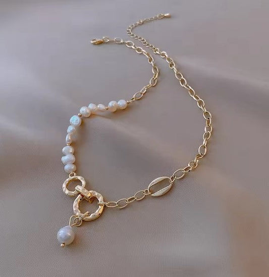 Collana di perle d'acqua dolce naturale
