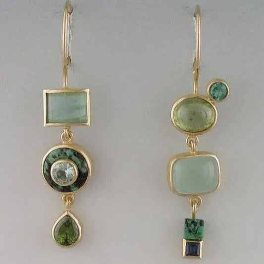 Orecchini Vintage Verdi