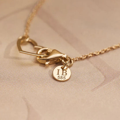 Braccialetto con cuore Lilou | Oro