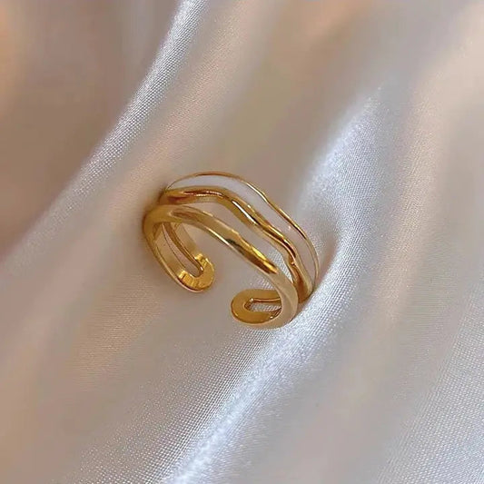 Anello Vintage Regolabile Dorato