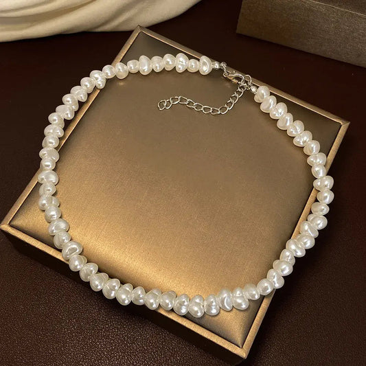Collana elegante di perle