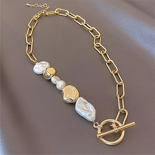 Collana con Perle d'Oro Vintage