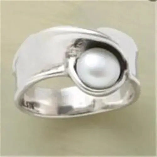 Anello vintage con perla