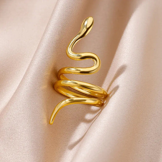 Anello Snake d'Oro