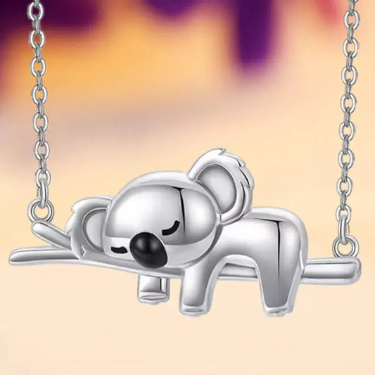 Collana con Koala in Argento
