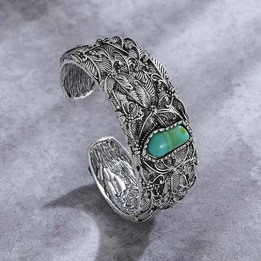 Braccialetto Vintage in Argento e Turchese