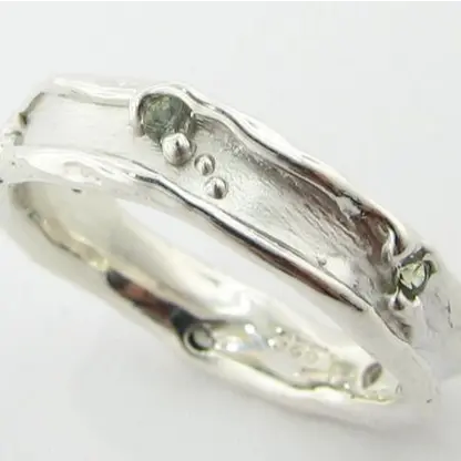 Anello d'argento vintage