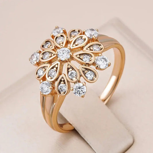 Anello Mandala Elegante Brillante