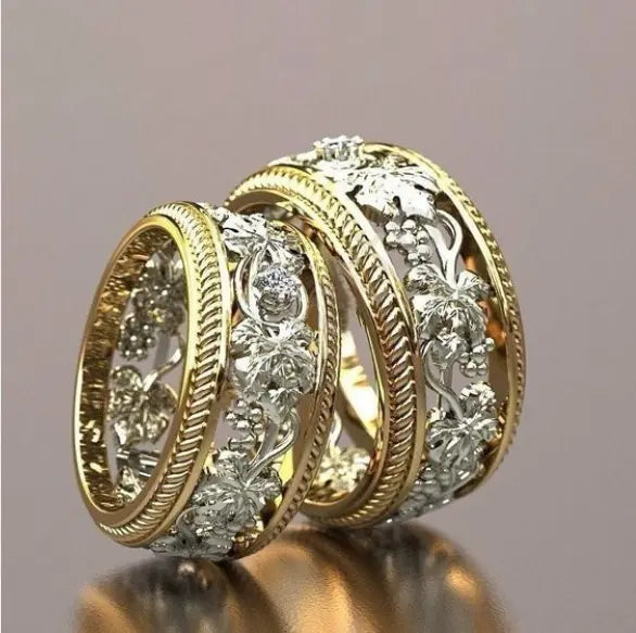 Anelli Cave in Oro Vintage