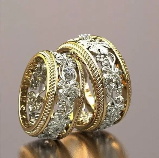 Anelli Cave in Oro Vintage
