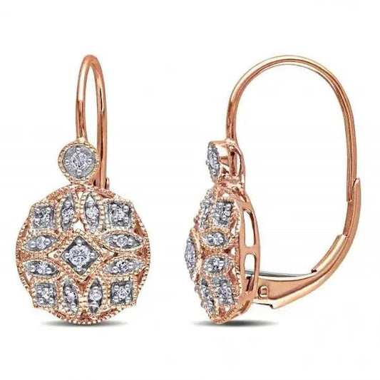Orecchini Eleganti Mandala di Cristallo