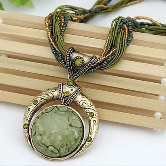 Collana Verde d'Oro