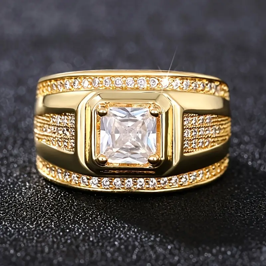 Anello Dorato Luminoso