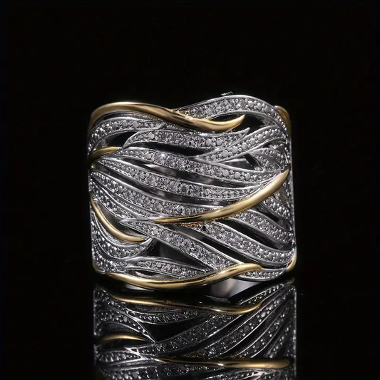 Anello in Oro e Argento