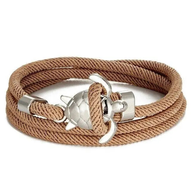 Braccialetto Artigianale con Tartaruga Marina